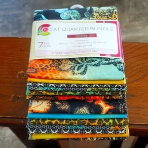 100% cotton fat quarter fabric bundles